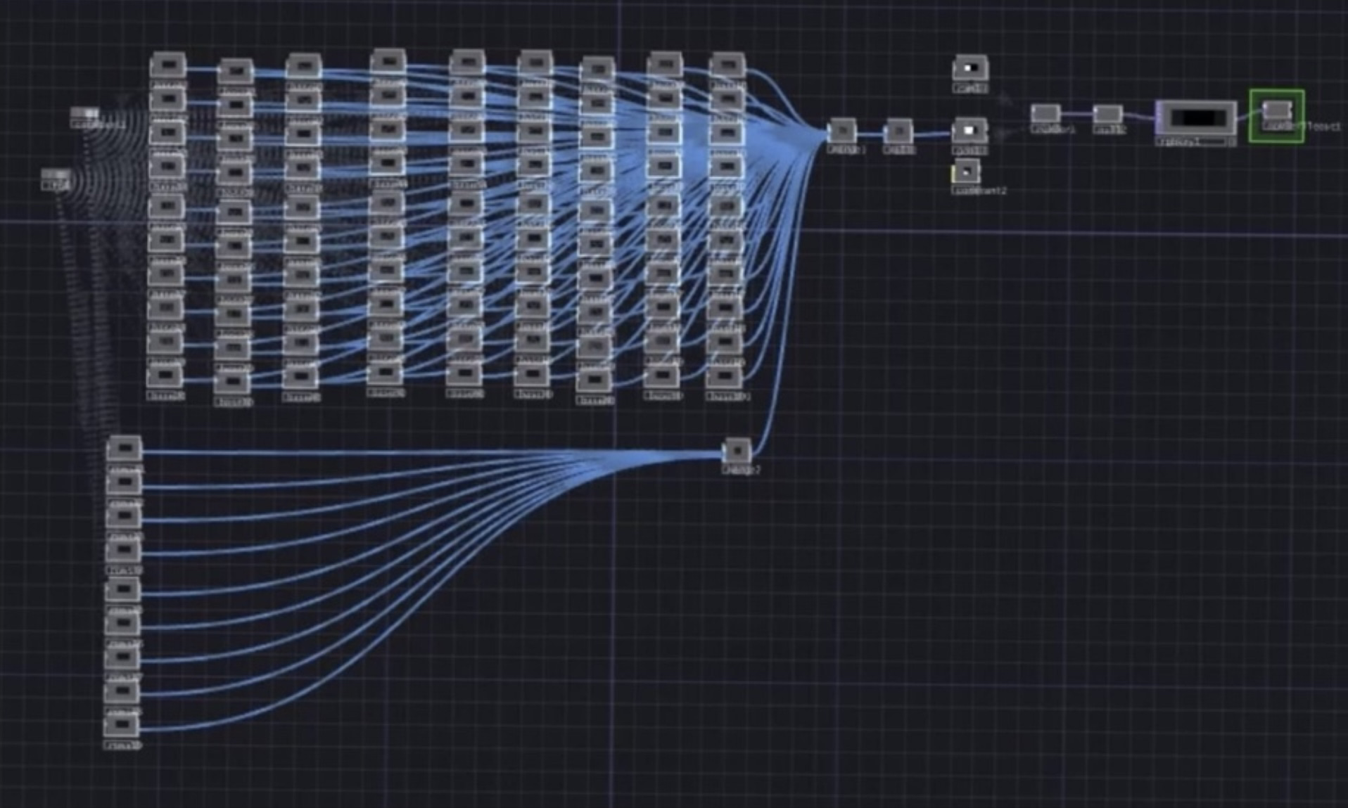 Lissajous Curves Network