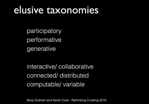 The Meaning of Elusive Taxonomies