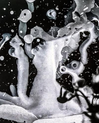 A developer splash technique image