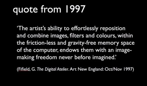A Quote from 1997