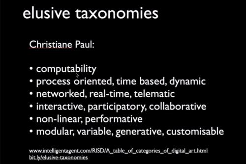 The meaning of Elusive Taxonomies
